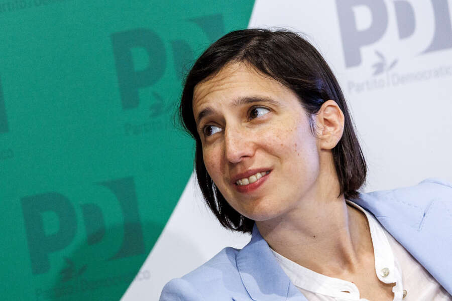 Foto Roberto Monaldo / LaPresse
13-07-2023 Roma
Politica
Seminario del PD “Per un rilancio del sistema universitario pubblico”
Nella foto Elly Schlein

13-07-2023 Rome (Italy)
Politics
Seminar “For a revitalization of the public university system” organized by Democratic Party
In the pic Elly Schlein