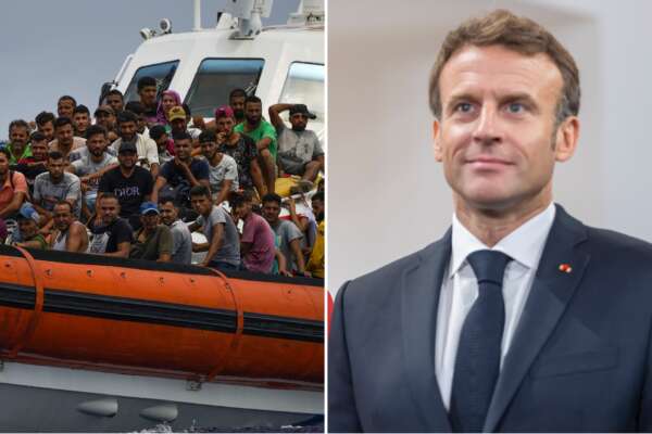 Lampedusa, continua il caos trasferimenti. Macron parla di solidarietà europea: “Non lasceremo sola l’Italia”