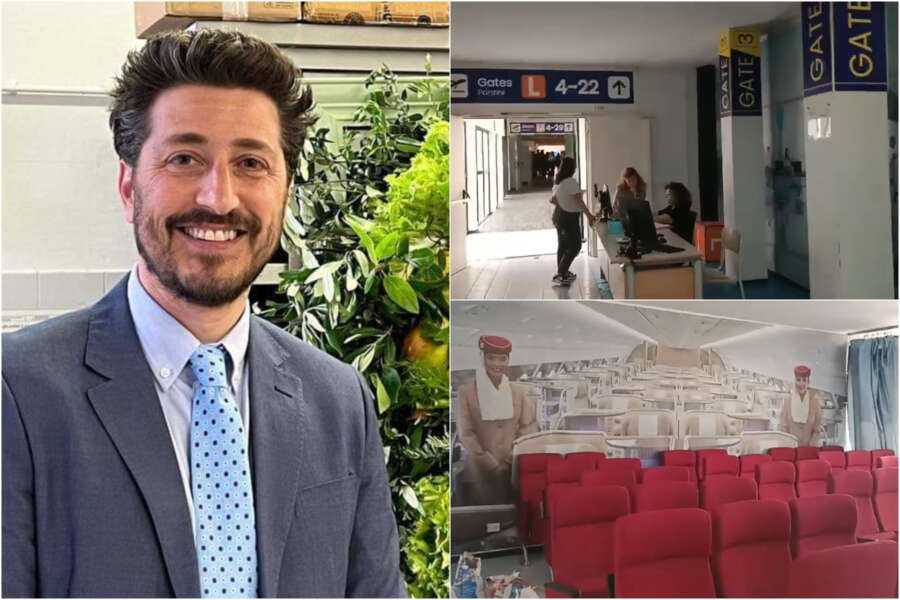 Al Panzini di Senigallia la scuola diventa smart city con la realtà aumentata: aeroporto, centro commerciale, tour operator e agenzia di viaggi