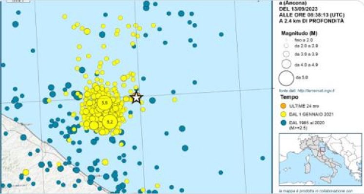 Terremoto Marche, trema di nuovo Ancona. Il sismologo “Non è finita, la faglia si sta muovendo”
