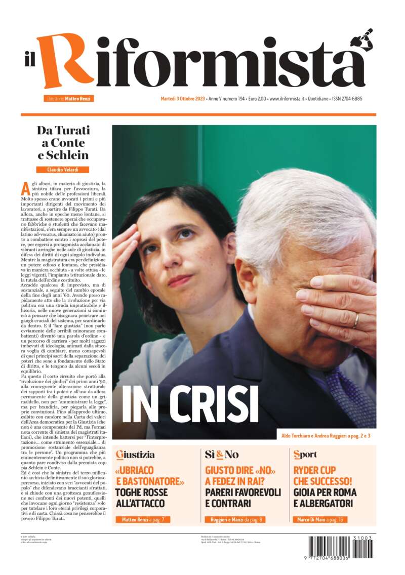 Quotidiano del 3 Ottobre 2023