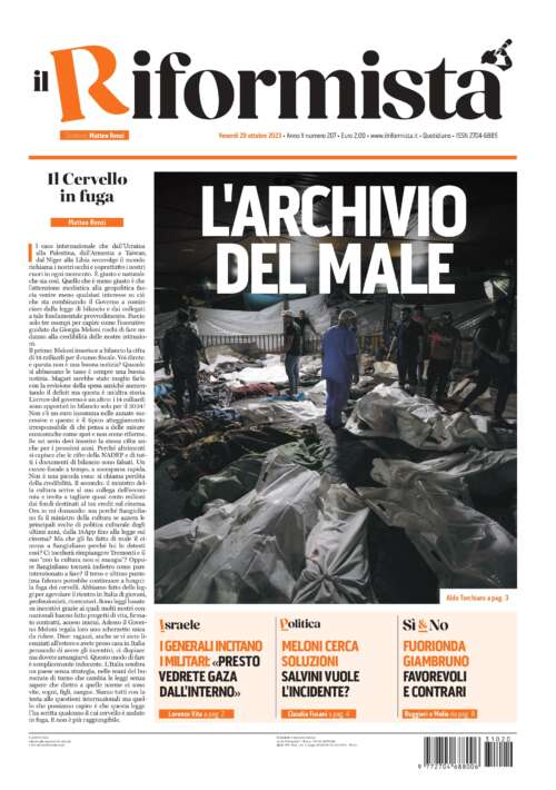 Quotidiano del 20 Ottobre 2023