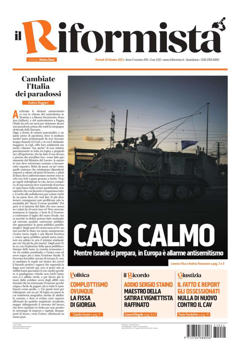 Quotidiano del 24 Ottobre 2023