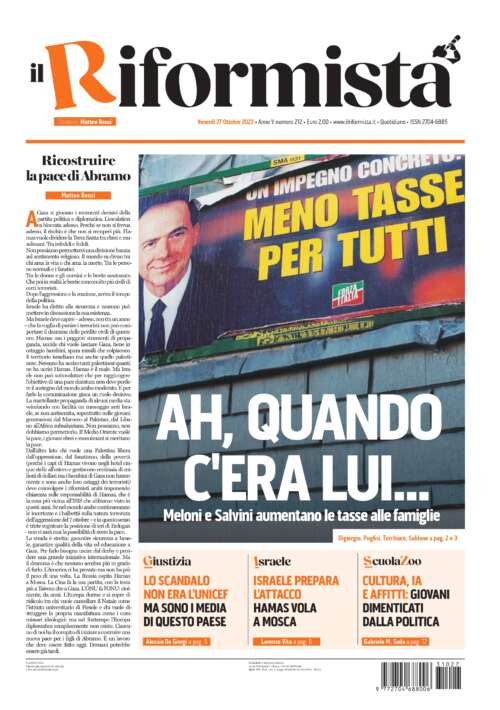 Quotidiano del 27 Ottobre 2023