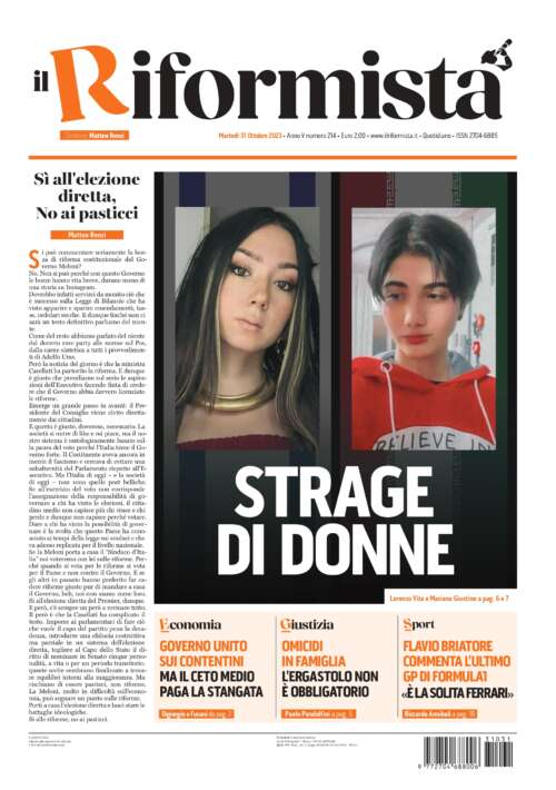 Quotidiano del 31 Ottobre 2023