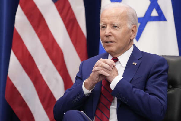 FILE – President Joe Biden listens as he meets with Israeli Prime Minister Benjamin Netanyahu in New York, Sept. 20, 2023. (AP Photo/Susan Walsh, File)
Associated Press/LaPresse
Only Italy And Spain FILE – President Joe Biden listens as he meets with Israeli Prime Minister Benjamin Netanyahu in New York, Sept. 20, 2023. (AP Photo/Susan Walsh, File)
Associated Press/LaPresse
Only Italy And Spain