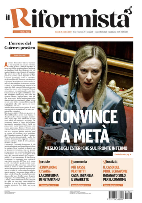 Quotidiano del 26 Ottobre 2023