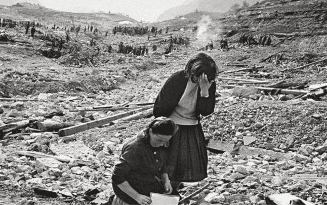 Vajont, una ferita di cemento: 60 anni dopo la tragedia: “Come Pompei dopo l’eruzione”