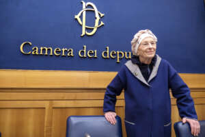 Foto Mauro Scrobogna /LaPresse
27-03-2023 Roma (Italia) – Politica – Camera dei Deputati, Conferenza stampa  "Famiglie arcobaleno: i sindaci vadano avanti con le trascrizioni" – Nella foto: Emma Bonino, + Europa

March 27, 2023 Rome (Italy) – Politics – Chamber of Deputies, Press conference "Rainbow families: the mayors go ahead with the transcripts" – In the photo: Emma Bonino, +Europe