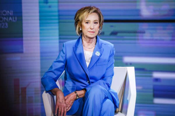 Foto Alessandro Bremec/LaPresse
10-02-2023 Milano, Italia – Cronaca – Il confronto tra i candidati alla presidenza della Regione Lombardia alla Rai di Corso Sempione a Milano Nella foto: Letizia Moratti
February 10, 2023 Milano Italy – News – The confrontation between the candidates for the presidency of the Lombardy Region at the Rai on Corso Sempione in Milan In the photo: Letizia Moratti Foto Alessandro Bremec/LaPresse
10-02-2023 Milano, Italia – Cronaca – Il confronto tra i candidati alla presidenza della Regione Lombardia alla Rai di Corso Sempione a Milano Nella foto: Letizia Moratti
February 10, 2023 Milano Italy – News – The confrontation between the candidates for the presidency of the Lombardy Region at the Rai on Corso Sempione in Milan In the photo: Letizia Moratti