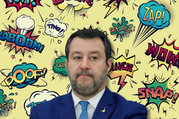 Salvini, più comics di così