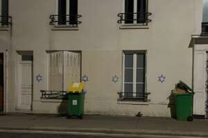 Le stelle di David scoperte a Parigi