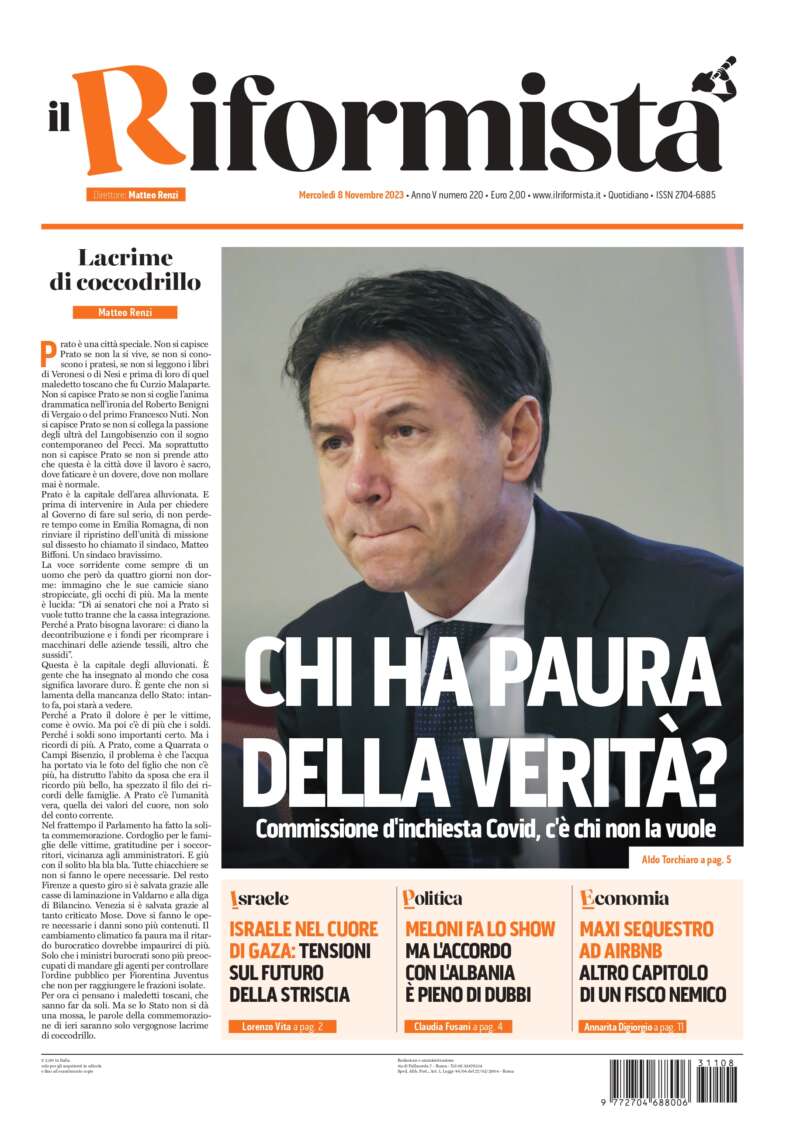 Quotidiano dell’8 Novembre 2023