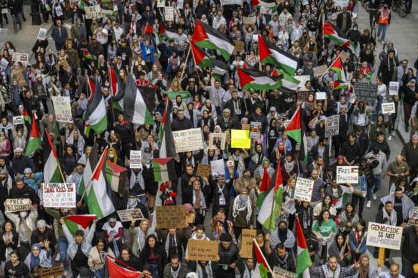 Manifestazione pro Palestina