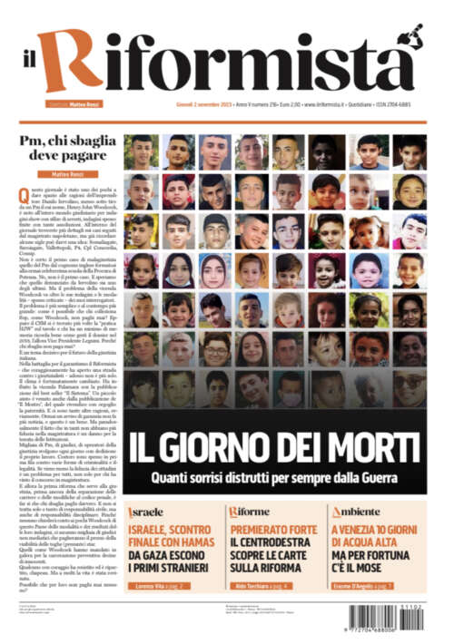 Quotidiano del 2 Novembre 2023