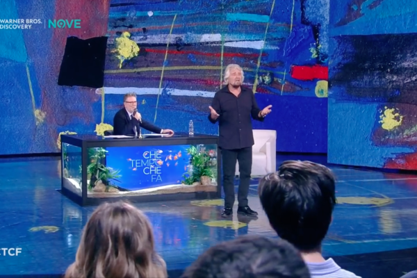 Grillo, triste show da Fazio: “Conte parlava e non si capiva, io vecchio e confuso: ho peggiorato il Paese”