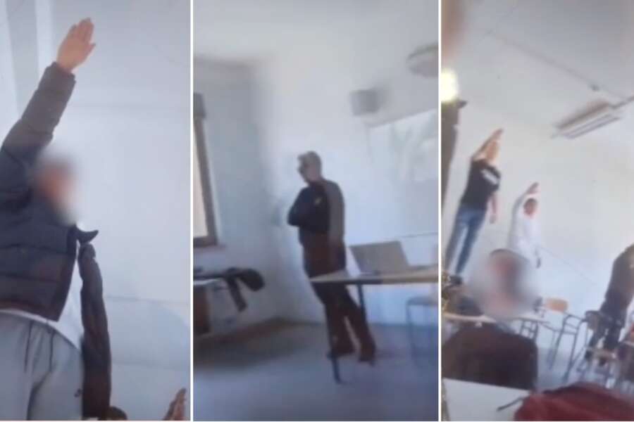 Saluto fascista al professore: il video scandalo in un istituto superiore a Roma
