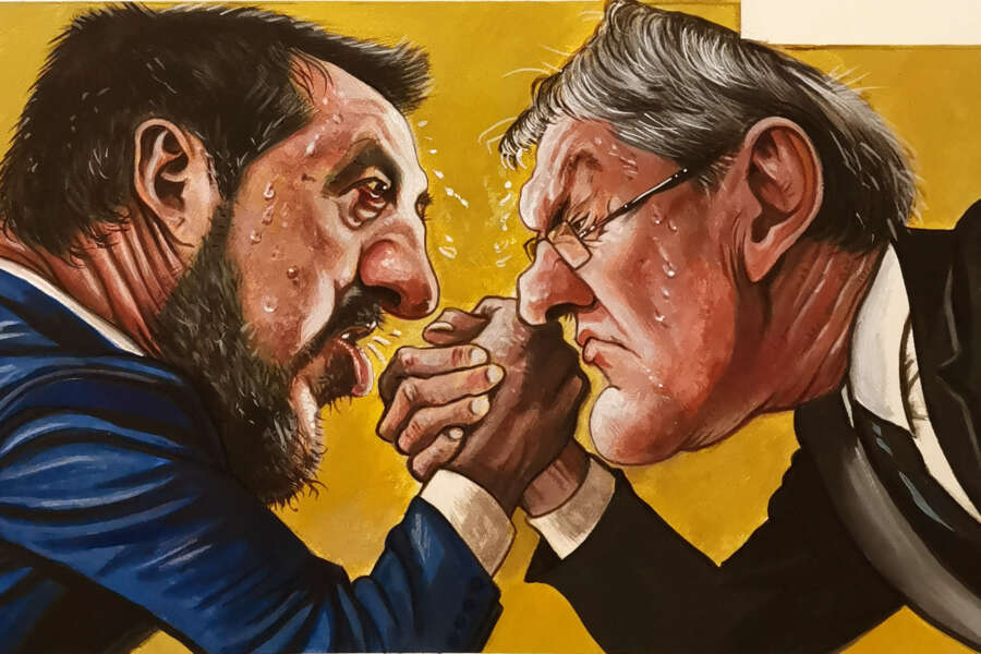 Sciopero, Salvini e Landini