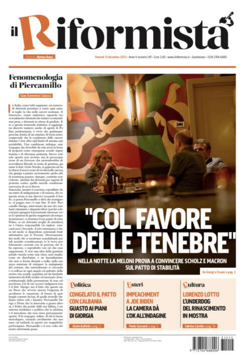 Quotidiano del 15 Dicembre 2023