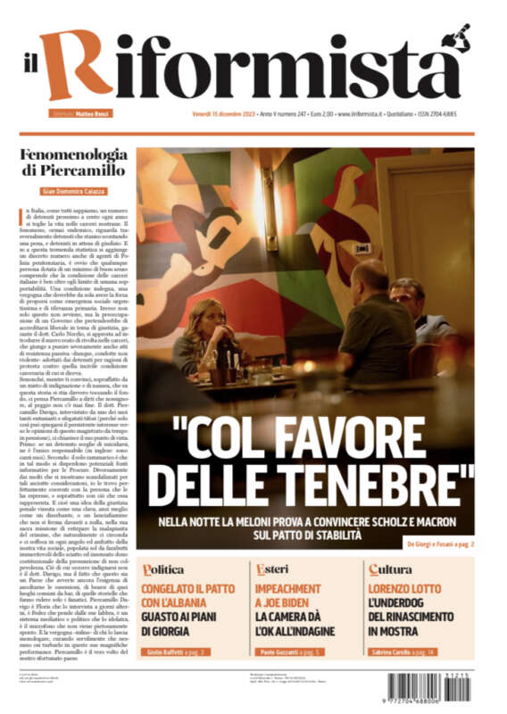 Quotidiano del 15 Dicembre 2023