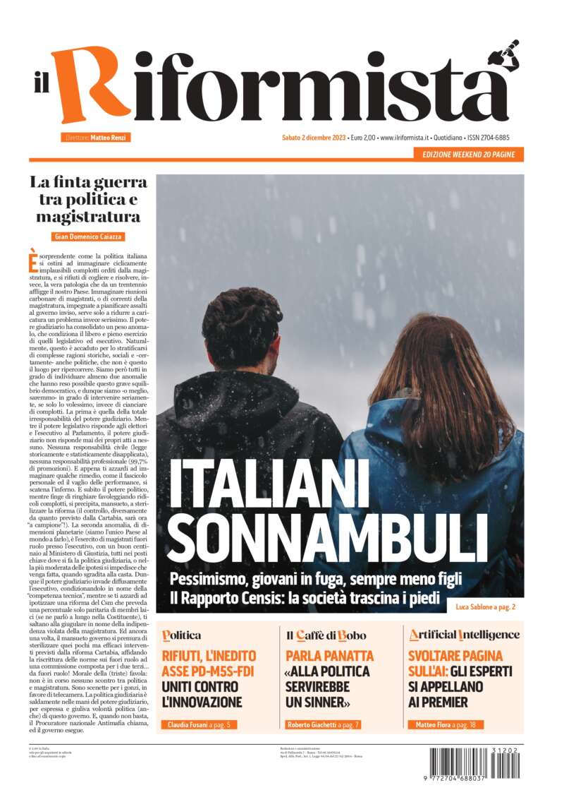 Quotidiano del 2 Dicembre 2023