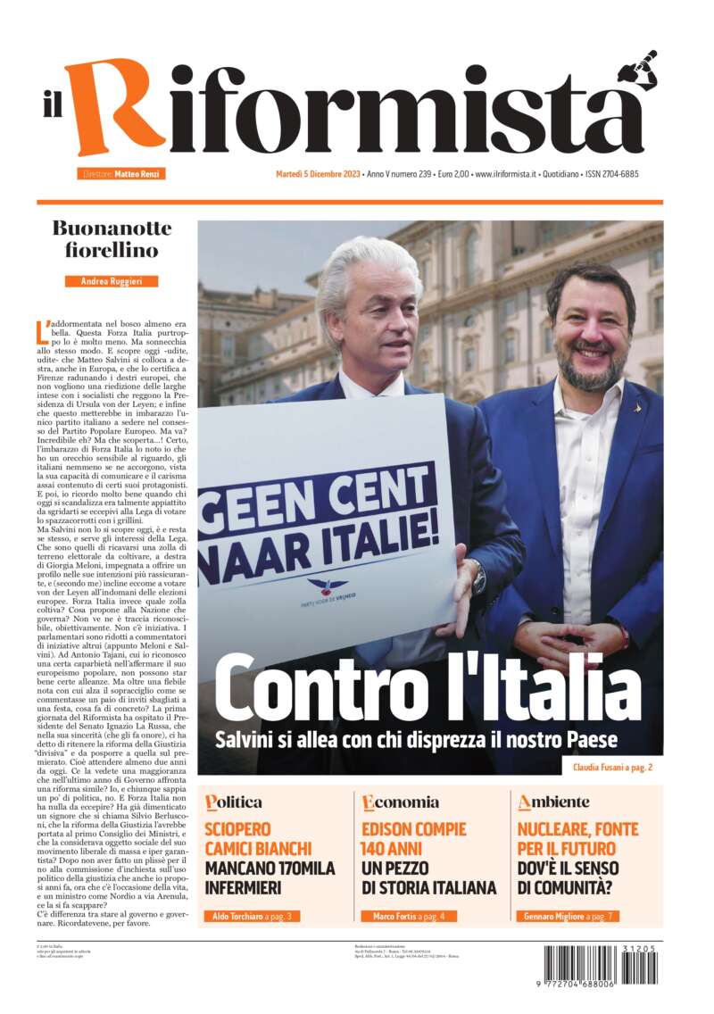 Quotidiano del 5 Dicembre 2023