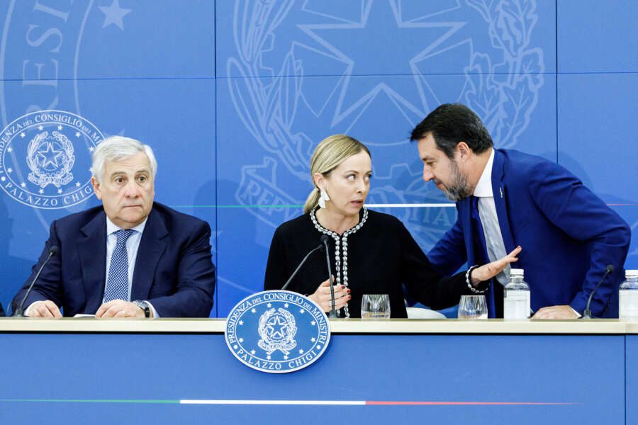 Governo meloni tajani salvini