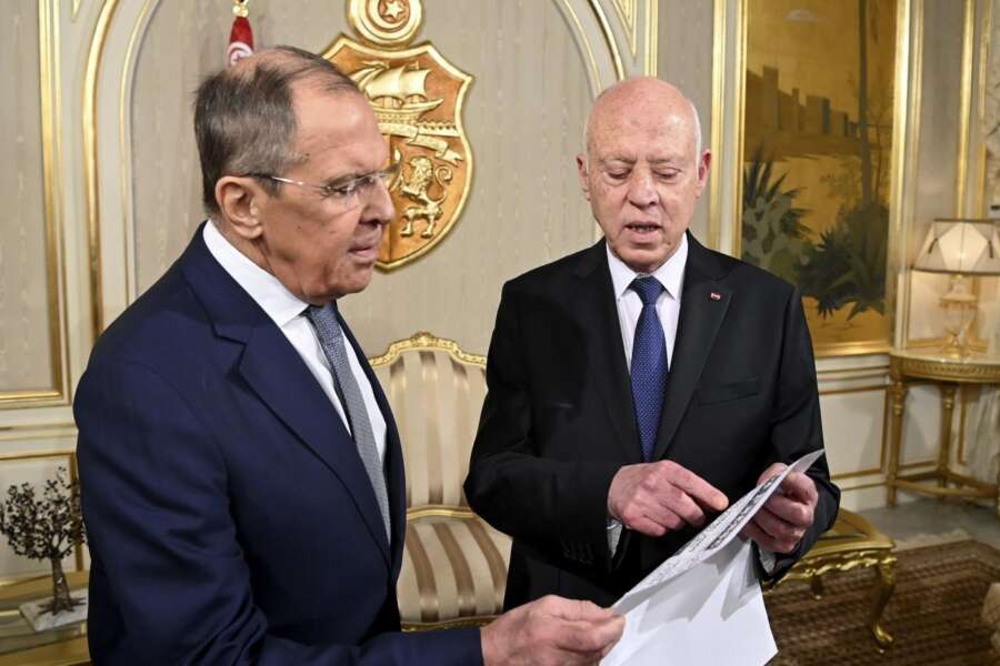 La Tunisia si offre alla Russia, Saied riceve Lavrov e prova a spostare gli equilibri nel Mediterraneo