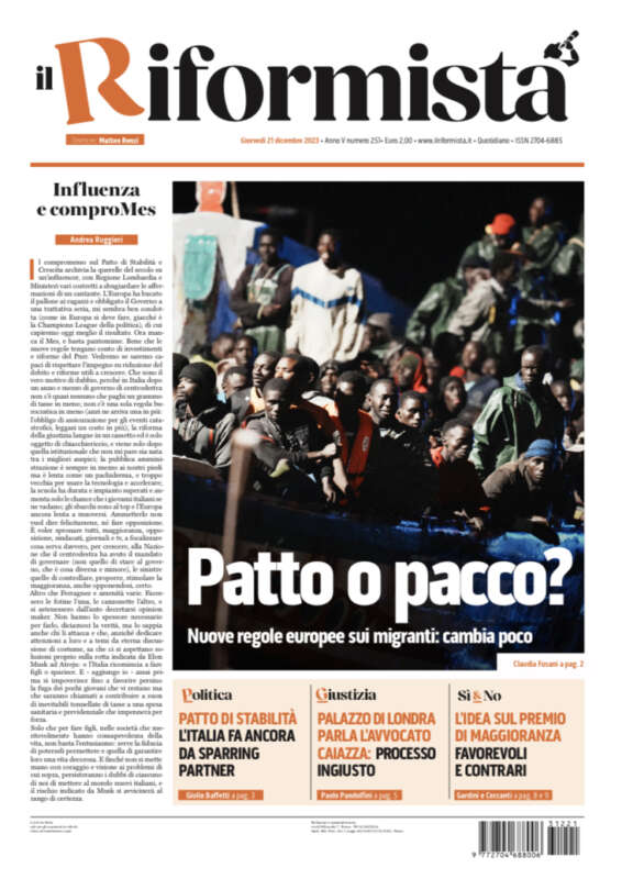 Quotidiano del 21 Dicembre 2023