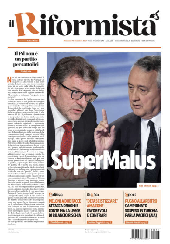 Quotidiano del 13 Dicembre 2023
