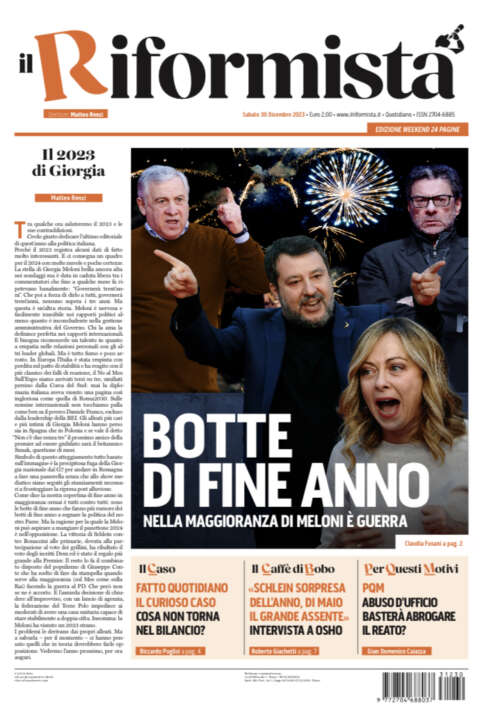 Quotidiano del 30 Dicembre 2023