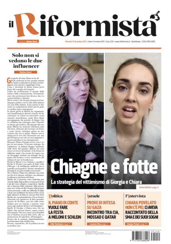 Quotidiano del 19 Dicembre 2023
