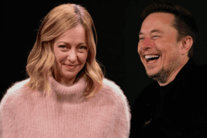 Musk alla festa di Meloni, nulla accade per caso: le europee e la narrazione della destra di “X”