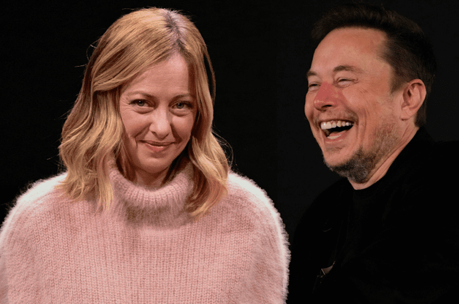 Musk alla festa di Meloni, nulla accade per caso: le europee e la narrazione della destra di “X”
