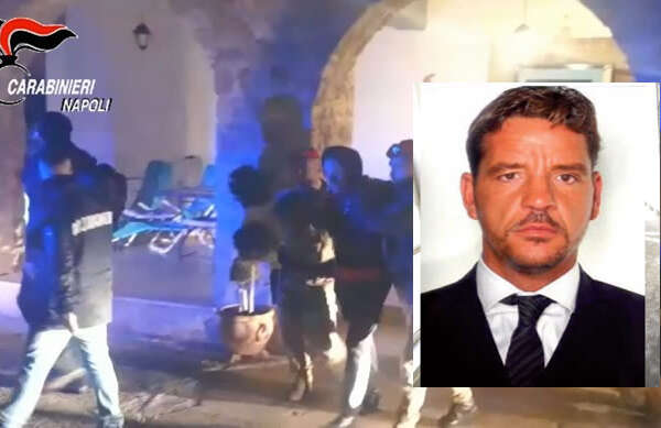 Nicola Rullo in un precedente arresto nel 2017