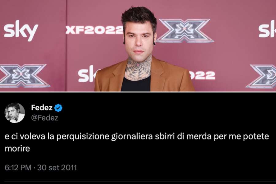 Il tweet di Fedez contro la Polizia dopo una perquisizione nel 2011: “Sbirri di m**** per me potete morire”
