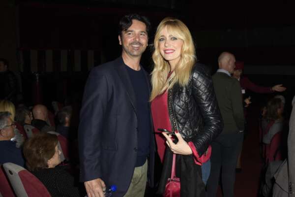 Foto Mario Cartelli/LaPresse
21-03-2017 Roma (Italia)
spettacolo
Prima dello spettacolo teatrale "Febbre da cavallo" al teatro Sistina, Via Sistina.
Nella foto: Brigitta Boccoli, Stefano Nones