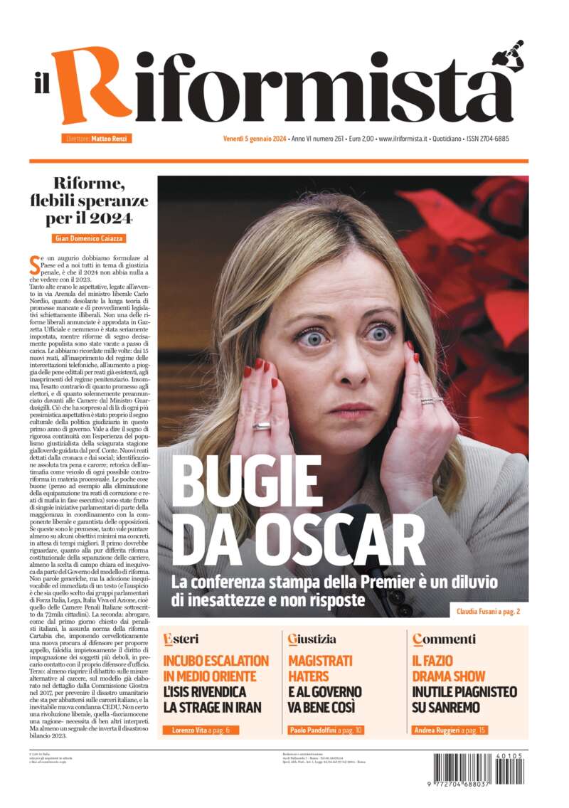 Quotidiano del 5 Gennaio 2024