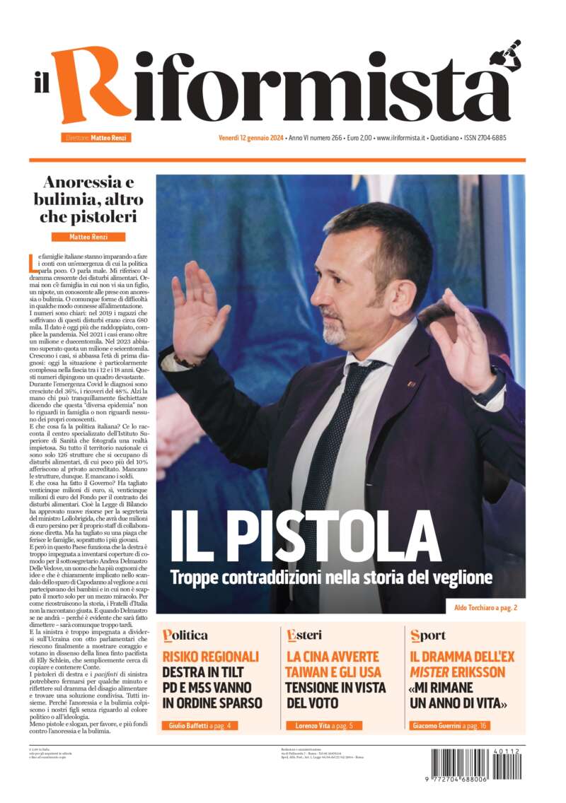 Quotidiano del 12 Gennaio 2024