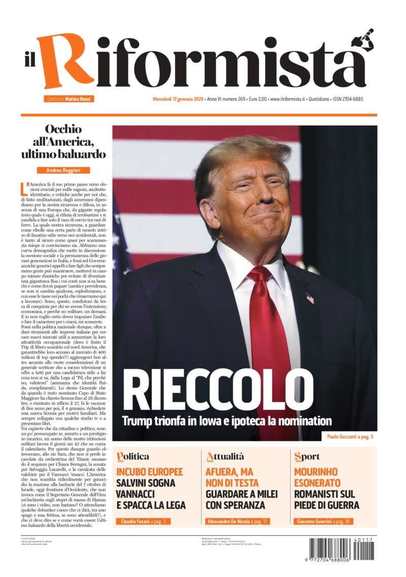 Quotidiano del 17 Gennaio 2024
