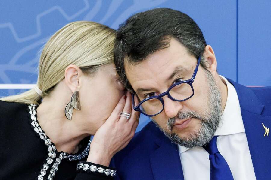 Meloni Salvini Lega
