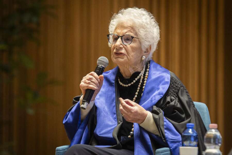 Liliana Segre, messaggio alla sinistra: “Crimini commessi anche da Israele ma chi parla di genocidio lo fa per libidine”
