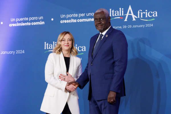 Vertice Italia Africa, Faki Meloni