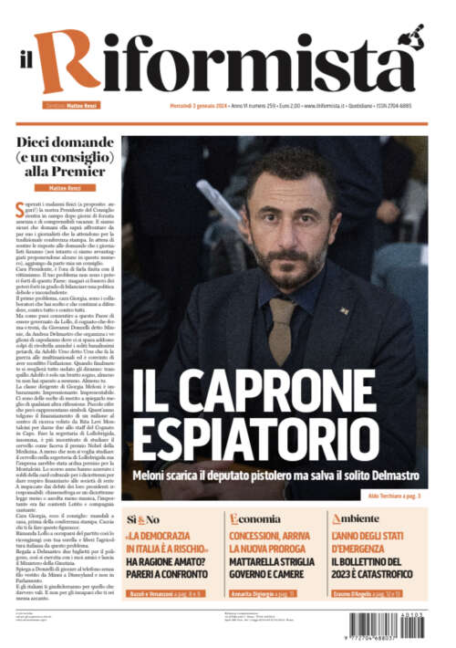 Quotidiano del 3 Gennaio 2024