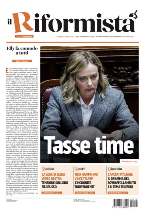 Quotidiano del 25 Gennaio 2024