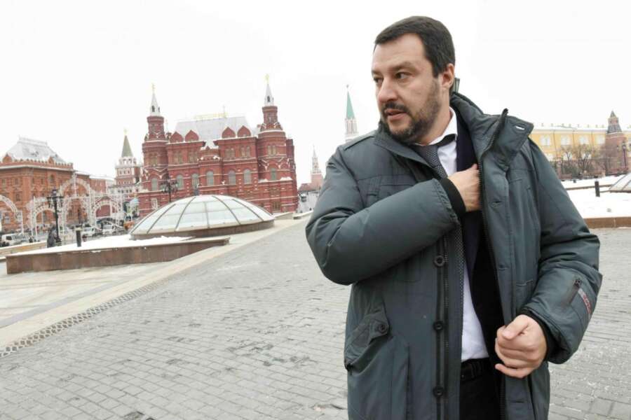 Matteo Salvini a Mosca, Lega Russia