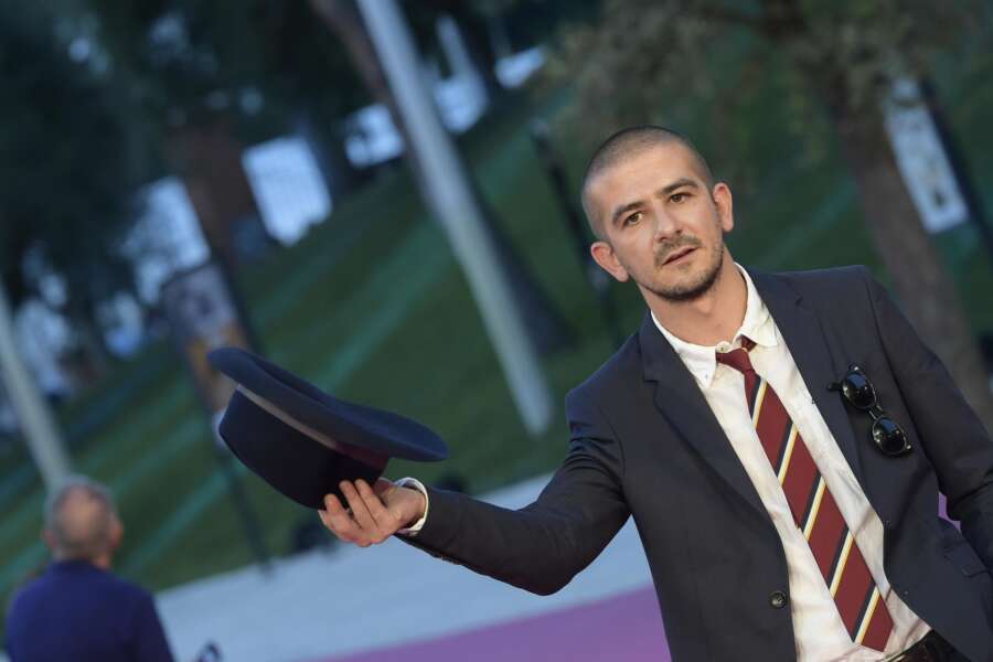 Foto Mario Cartelli/LaPresse19/09/2014 Roma – ItaliaspettacoloPink carpet di chiusura del Roma Fiction Fest 2014. Auditorium Parco della Musica Roma – Italia.Nella foto: Francesco Mandelli. Photo Mario Cartelli/LaPresse19/09/2014 Rome – ItalyentertainmentPink Carpet closing of the Roma Fiction Fest 2014