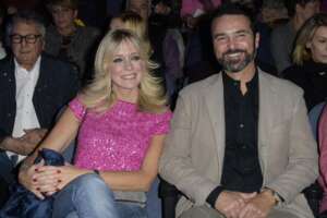 Foto Mario Cartelli/LaPresse
28/10/2014 Roma – Italia
Prima dello spettacolo teatrale " Incubi d’amore ". Teatro Golden, Via Taranto Roma – Italia.
Nella foto: Stefano Nones Orfei e Brigitta Boccoli.