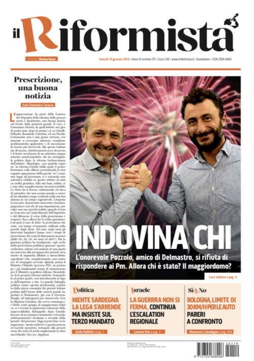 Quotidiano del 19 Gennaio 2024
