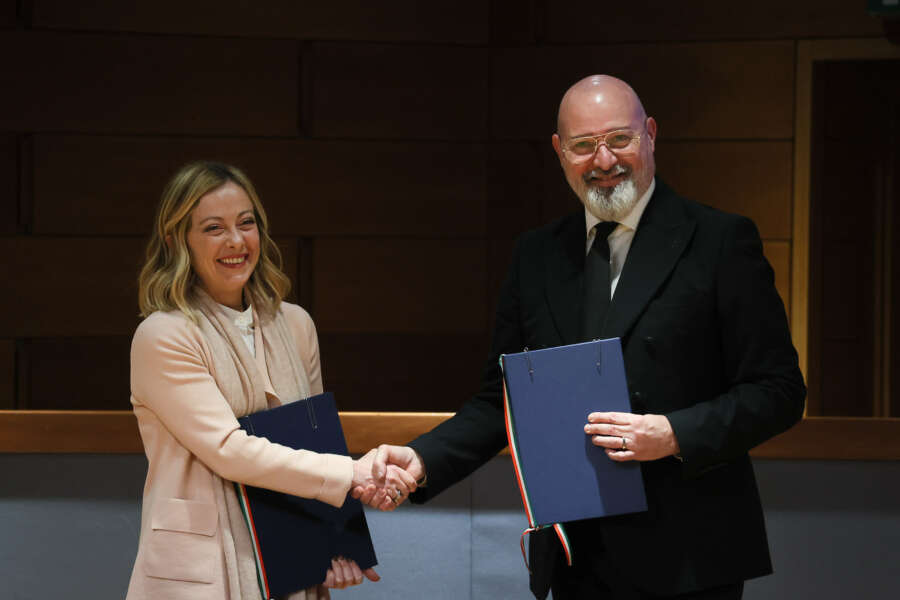 Pnrr dissesto idrogeologico Meloni Bonaccini